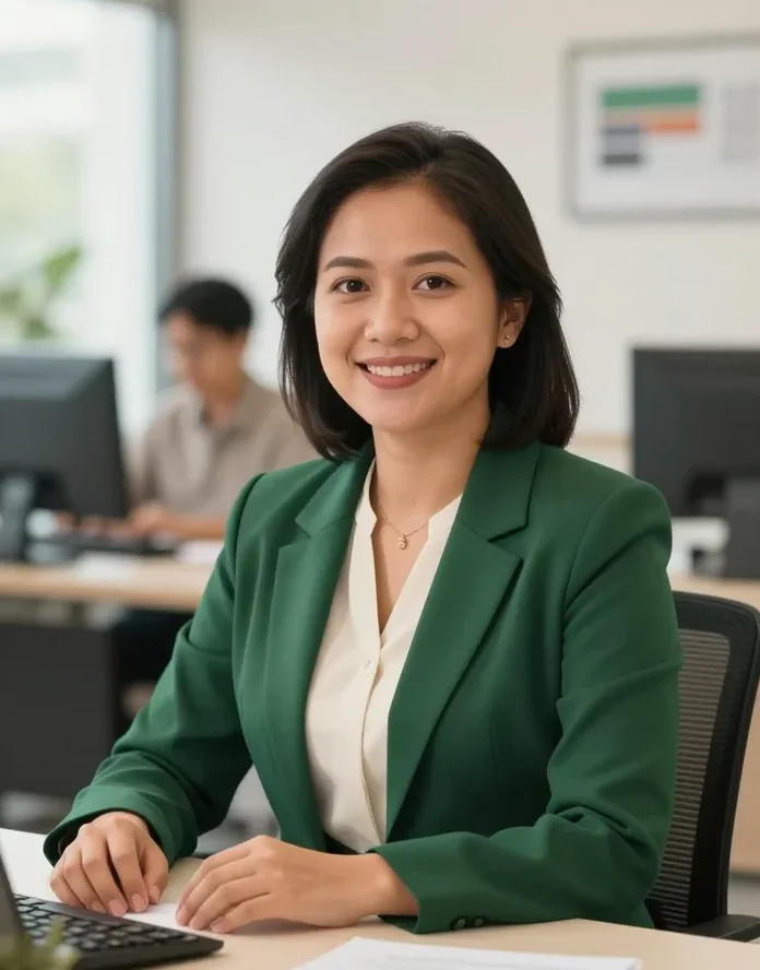 Tokoh konsultan ilustratif buatan AI, bukan penasihat terverifikasi